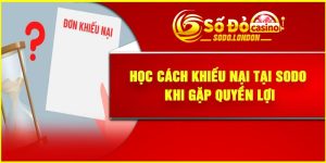 Học Cách Khiếu Nại Tại Sodo Khi Gặp Quyền Lợi