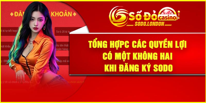 Tổng hợpc các quyền lợi có một không hai khi đăng ký Sodo