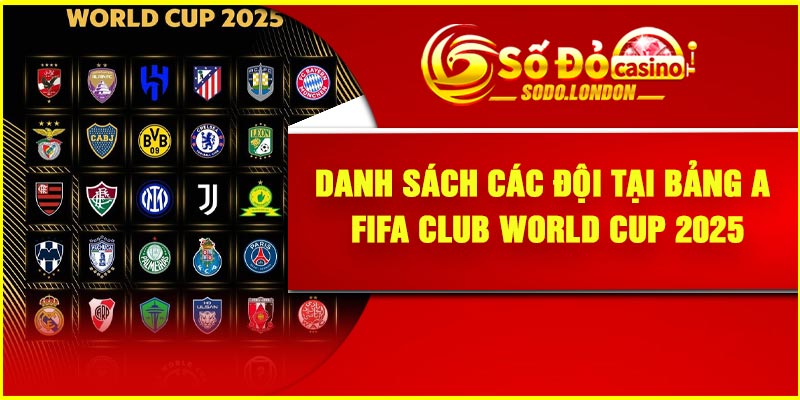 Danh Sách Các Đội Tại Bảng A – FIFA Club World Cup 2025